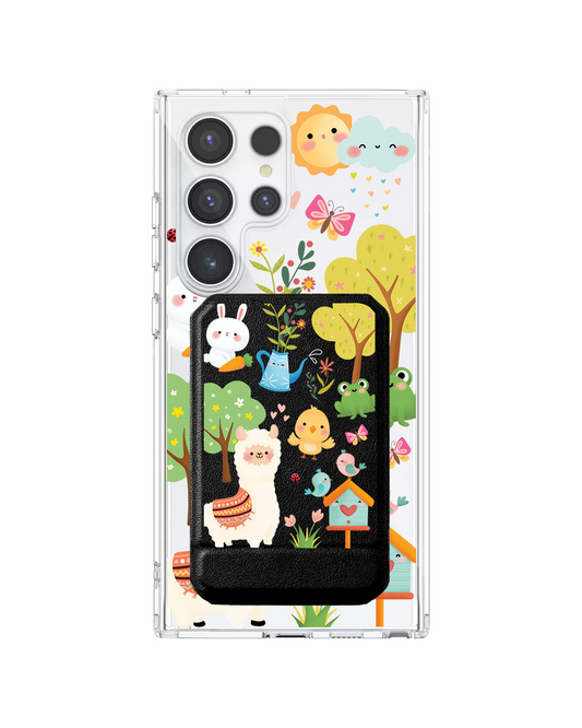 Android Magnetic Multifold Wallet - Spring
