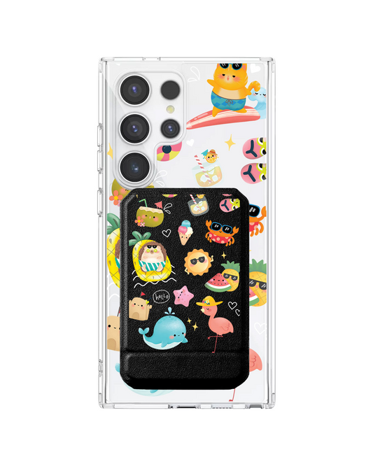Android Magnetic Multifold Wallet - Summer