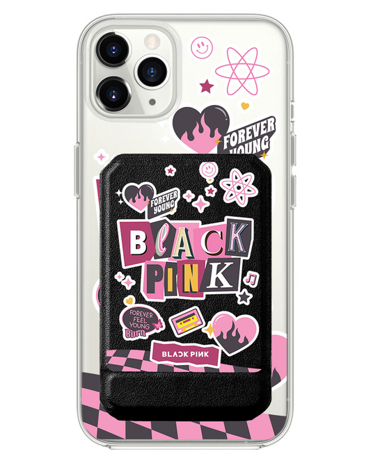 iPhone Magnetic Multifold Wallet - Blackpink Forever Young