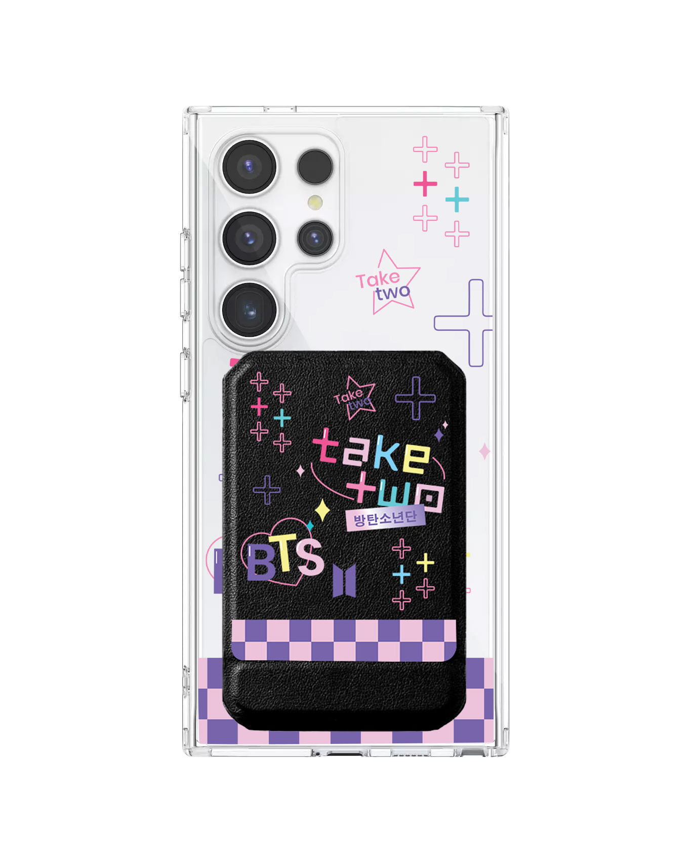 Android Magnetic Multifold Wallet - BTS Take Two