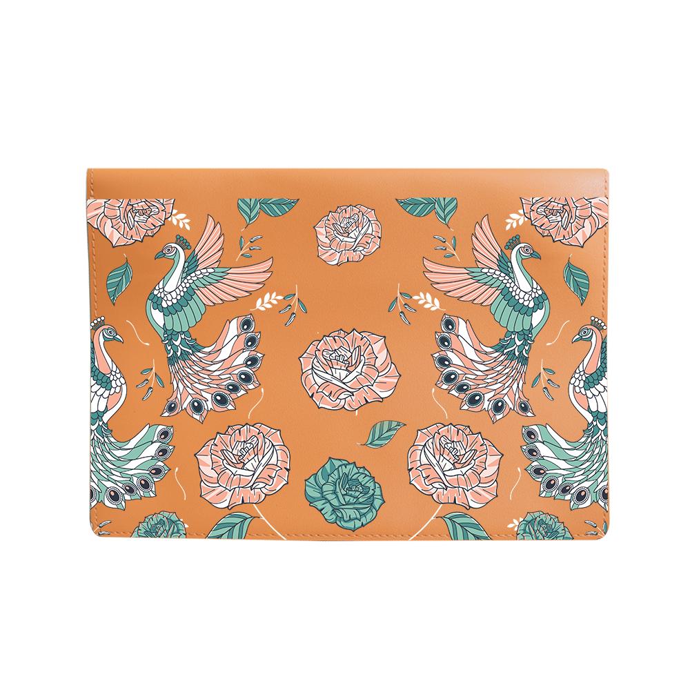 Vegan Leather Sleeve - Bird of Paradise 3.0