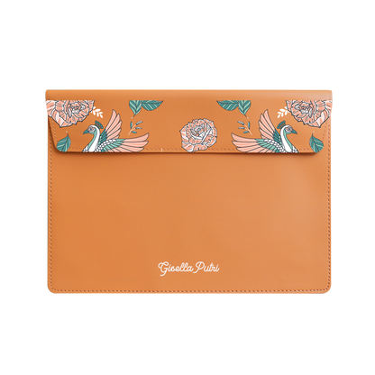 Vegan Leather Sleeve - Bird of Paradise 3.0