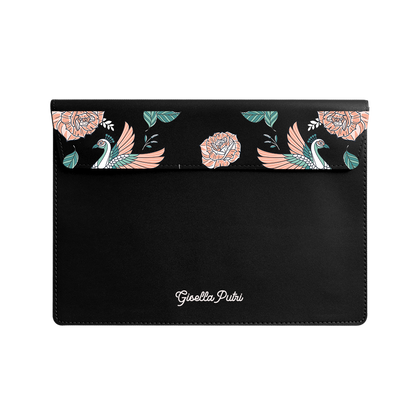 Vegan Leather Sleeve - Bird of Paradise 3.0