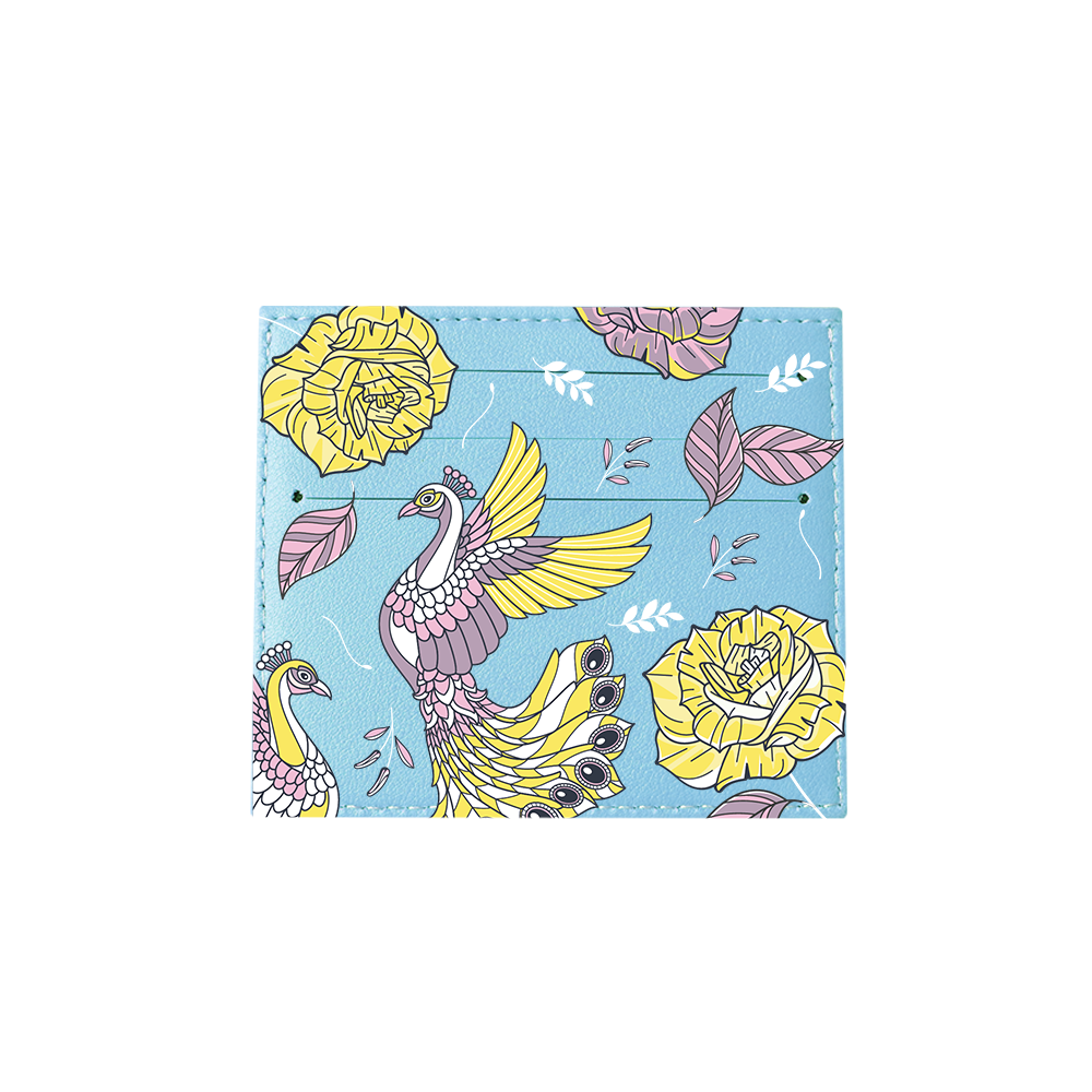 6 Slots Card Holder - Bird of paradise 4.0