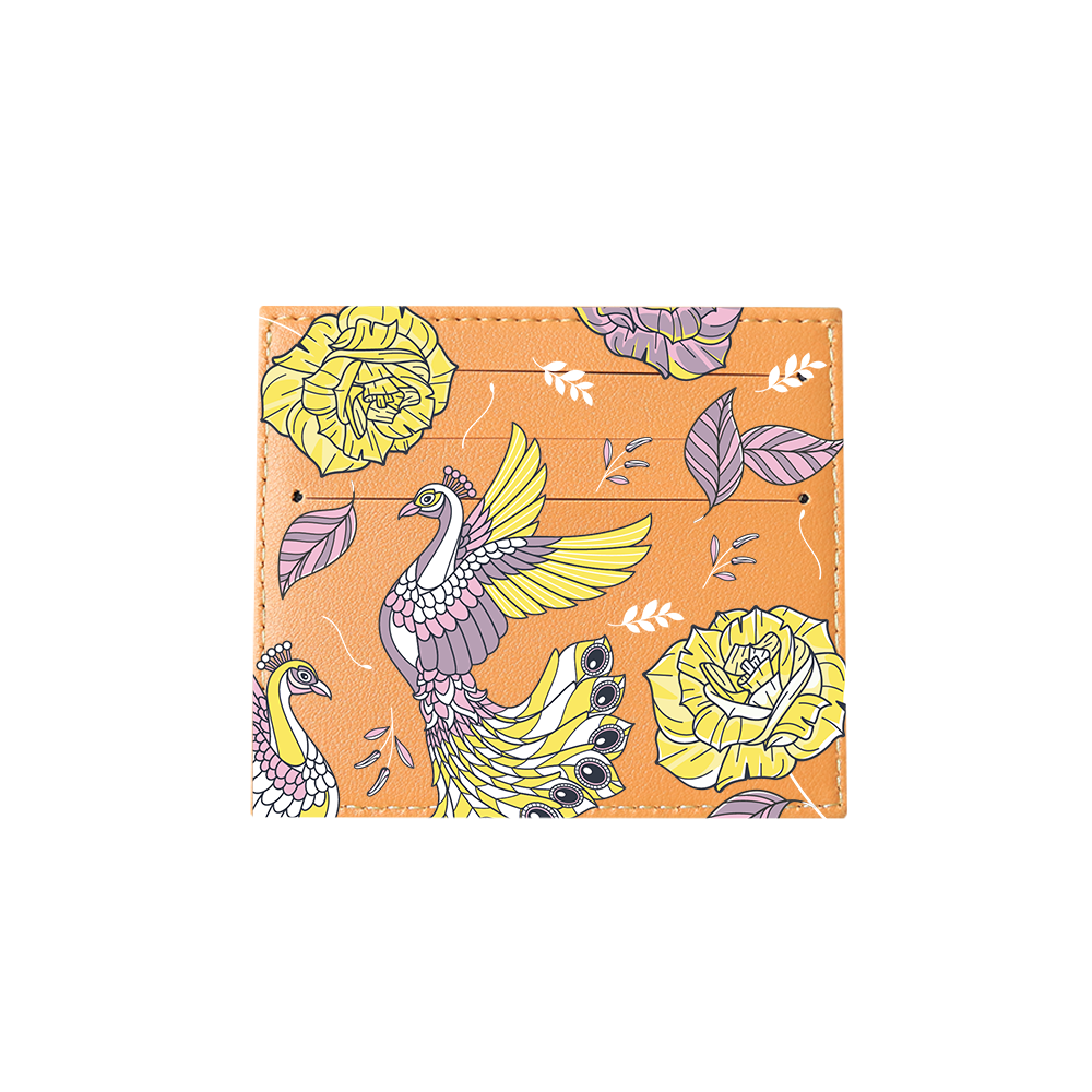 6 Slots Card Holder - Bird of paradise 4.0