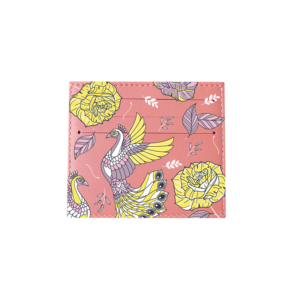 6 Slots Card Holder - Bird of paradise 4.0