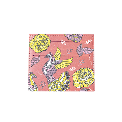 6 Slots Card Holder - Bird of paradise 4.0