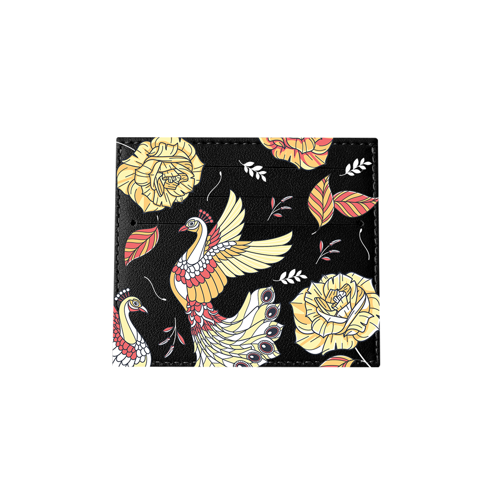 6 Slots Card Holder - Bird of Paradise 5.0