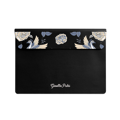 Vegan Leather Sleeve - Bird of Paradise 6.0