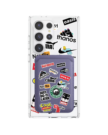 Android Magnetic Wallet Case - Brand Parody 1.0