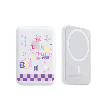 Magnetic Wireless Powerbank - BTS Take Two