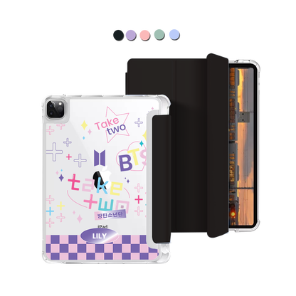 iPad Macaron Flip Cover - BTS Take Two