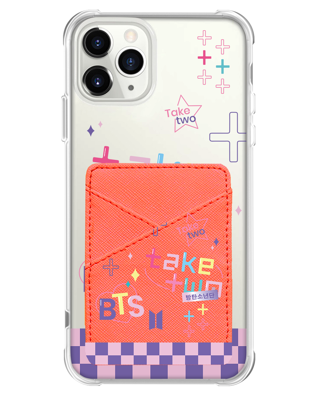 iPhone Phone Wallet Case - BTS Take Two