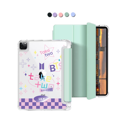 iPad Macaron Flip Cover - BTS Take Two