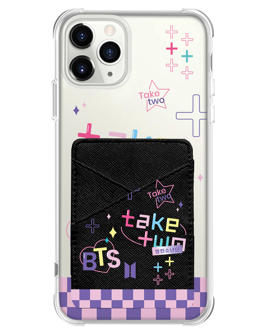 iPhone Phone Wallet Case - BTS Take Two