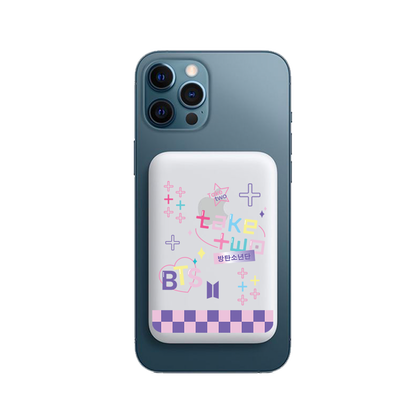 Magnetic Wireless Powerbank - BTS Take Two