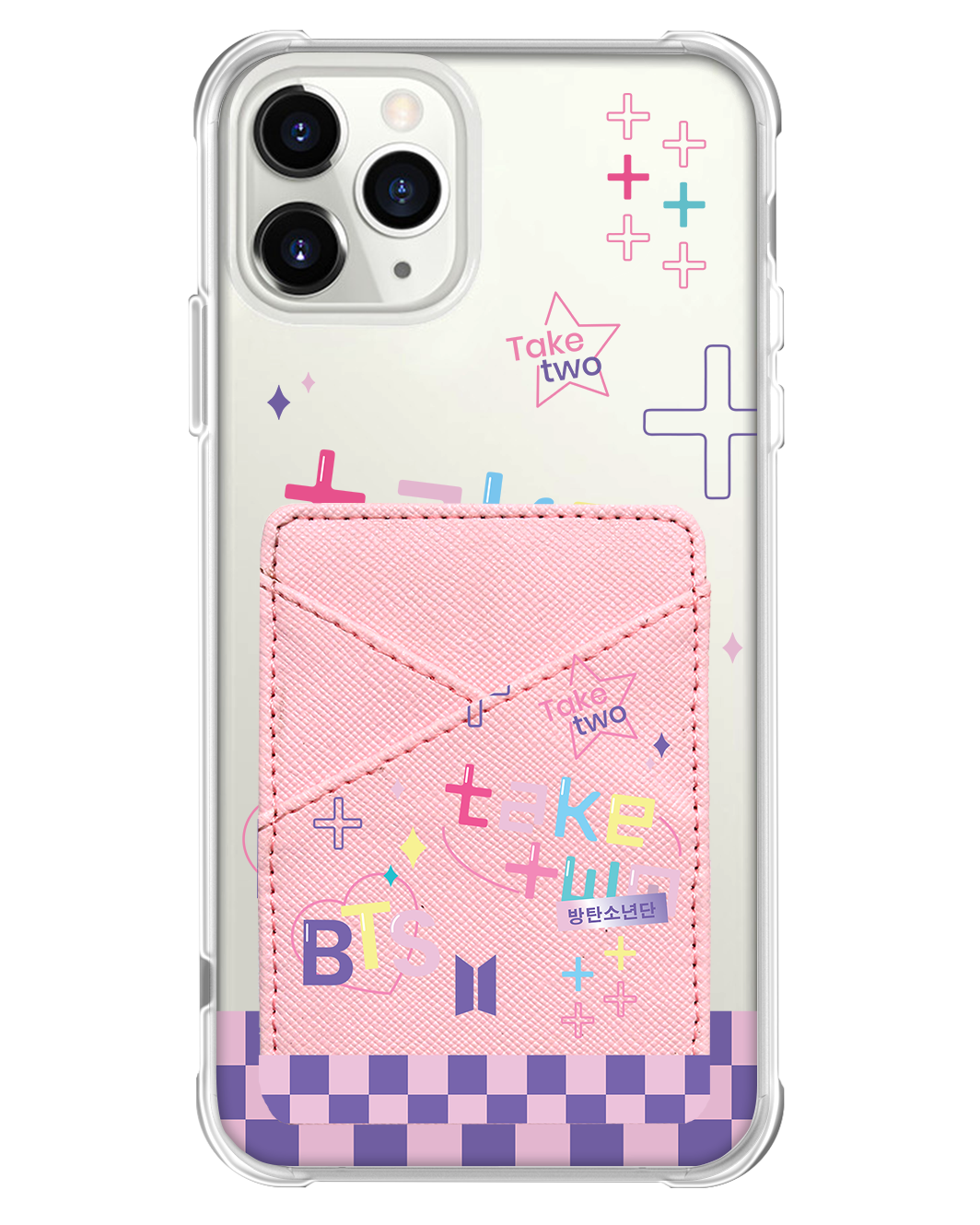 iPhone Phone Wallet Case - BTS Take Two