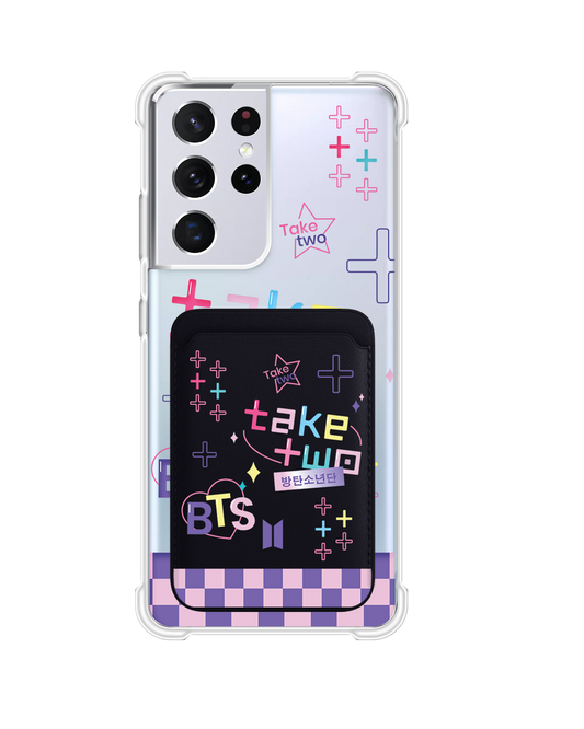 Android Magnetic Wallet Case - BTS Take Two