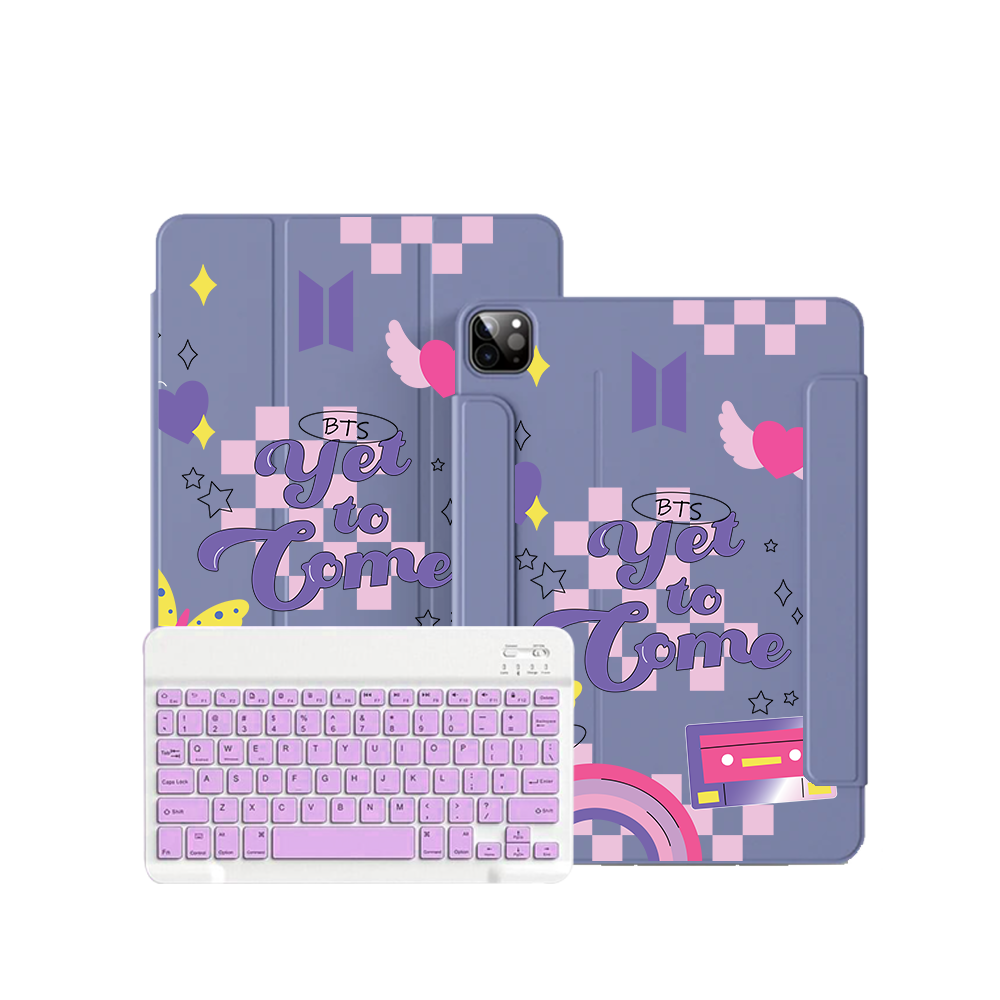 iPad / Android Tab Wireless Keyboard Flipcover - BTS Yet to Come