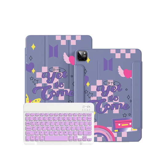 iPad / Android Tab Wireless Keyboard Flipcover - BTS Yet to Come