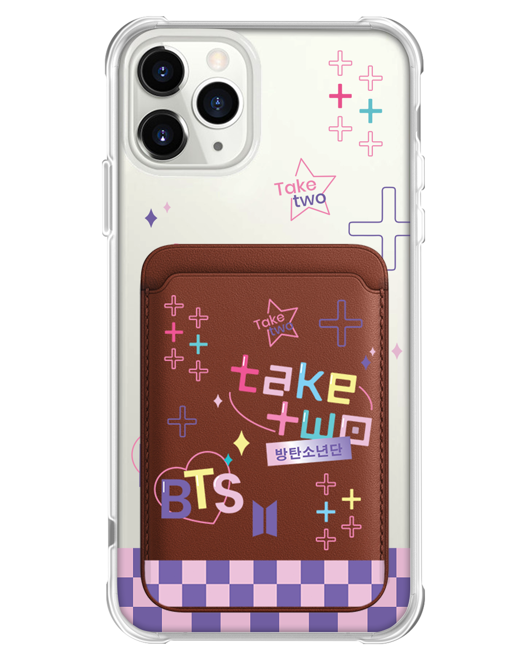 iPhone Magnetic Wallet Case - BTS Take Two