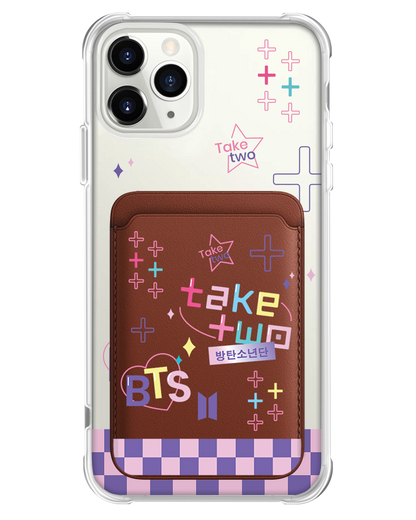 iPhone Magnetic Wallet Case - BTS Take Two