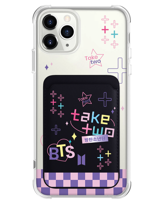 iPhone Magnetic Wallet Case - BTS Take Two