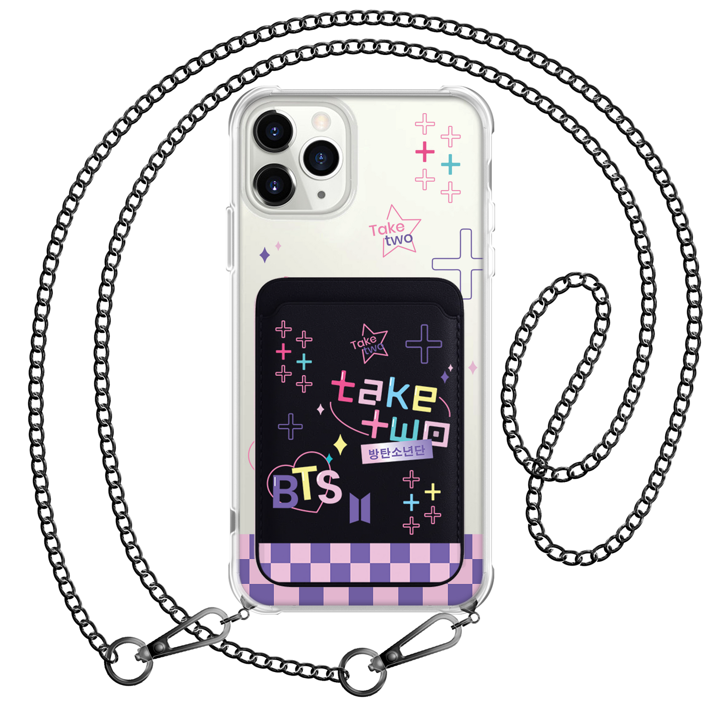 iPhone Magnetic Wallet Case - BTS Take Two