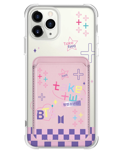 iPhone Magnetic Wallet Case - BTS Take Two