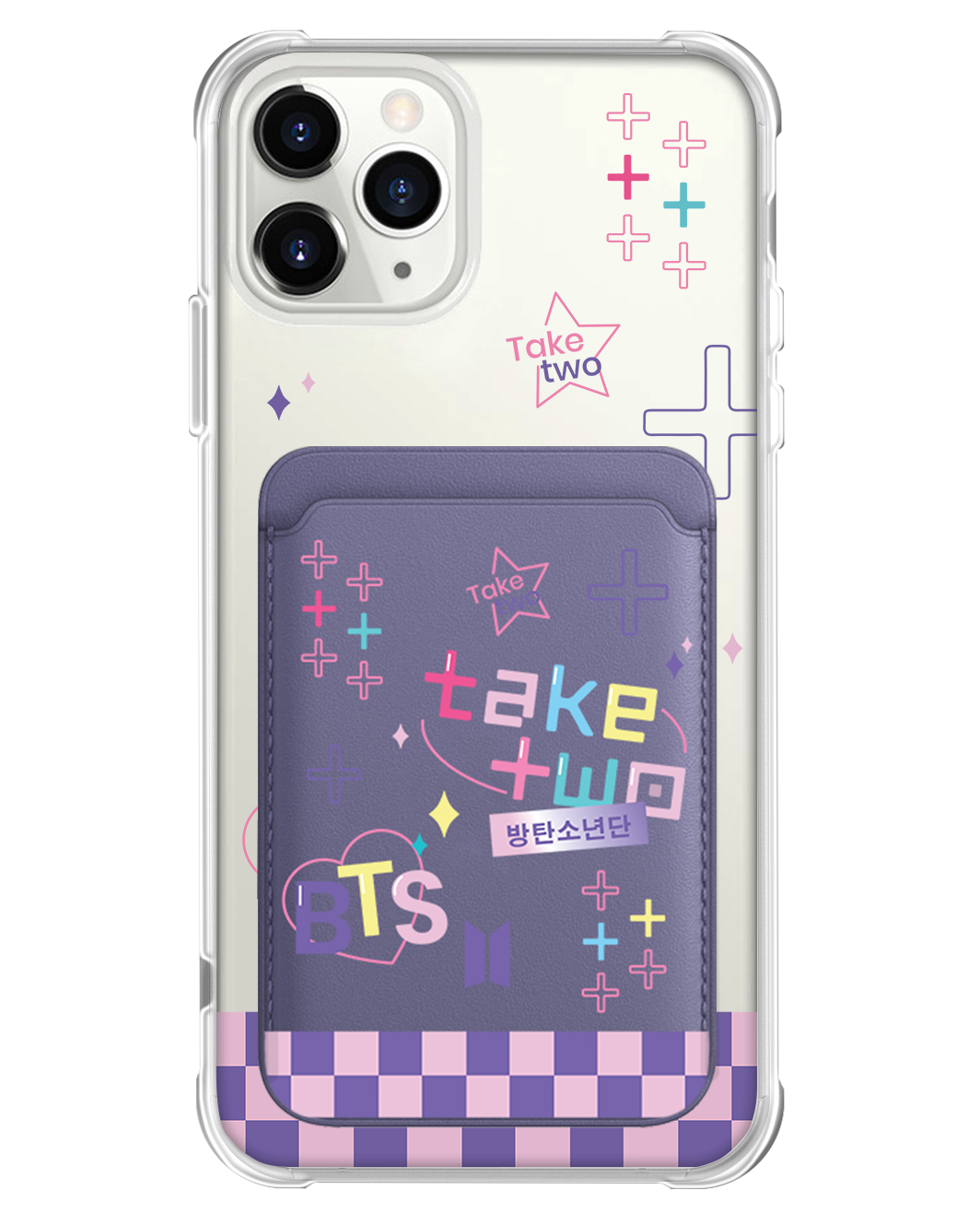 iPhone Magnetic Wallet Case - BTS Take Two