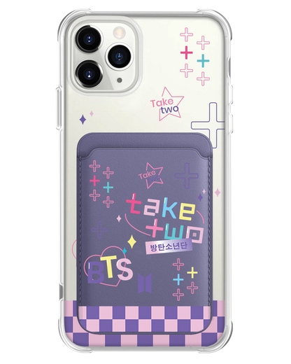iPhone Magnetic Wallet Case - BTS Take Two