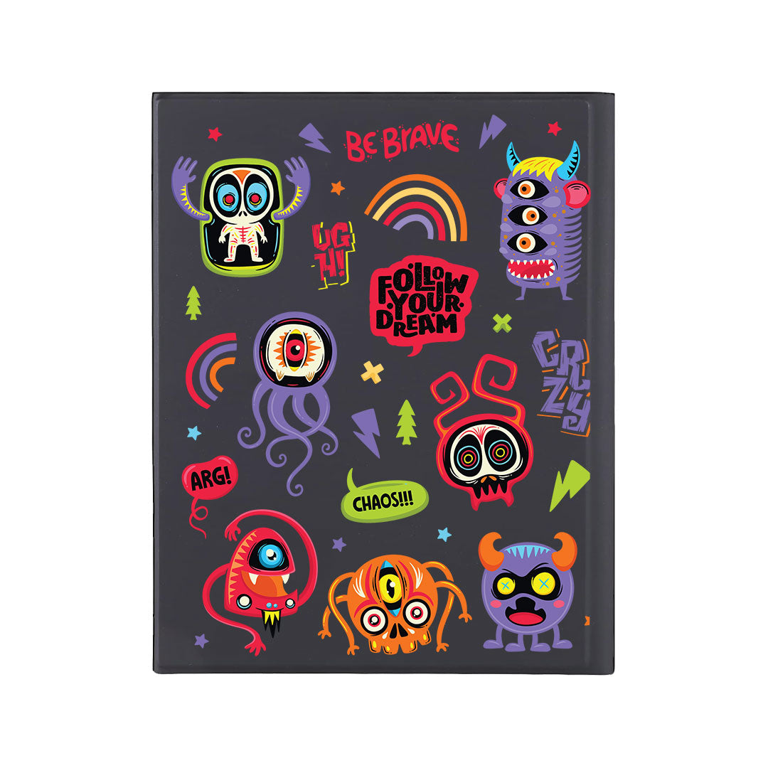 iPad / Android Tab Wireless Keyboard Flipcover - Baby Monster