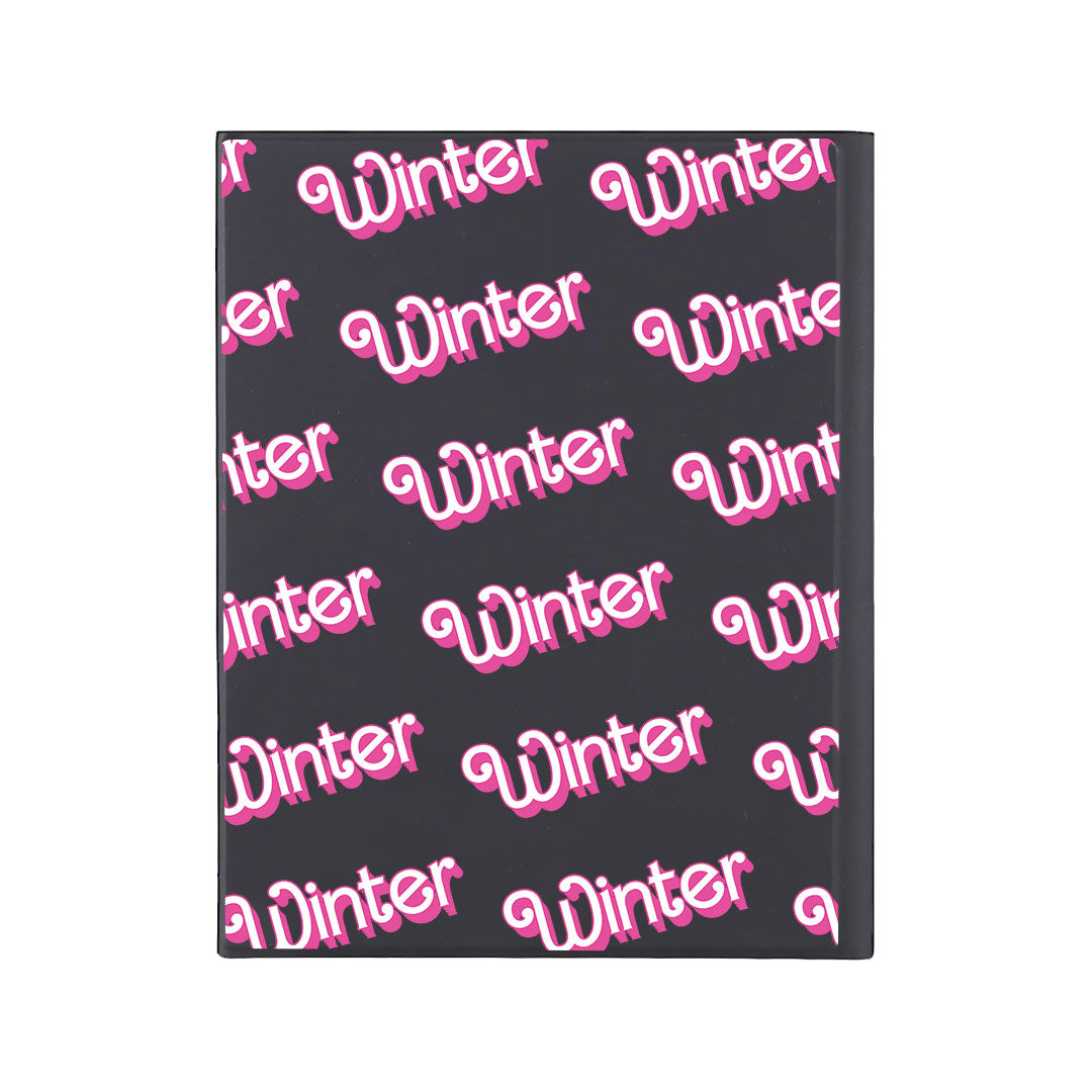 iPad / Android Tab Wireless Keyboard Flipcover - Barbie Monogram