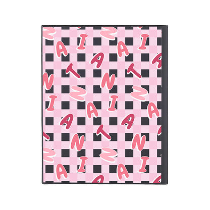 iPad / Android Tab Wireless Keyboard Flipcover - Checkered Monogram 1.0