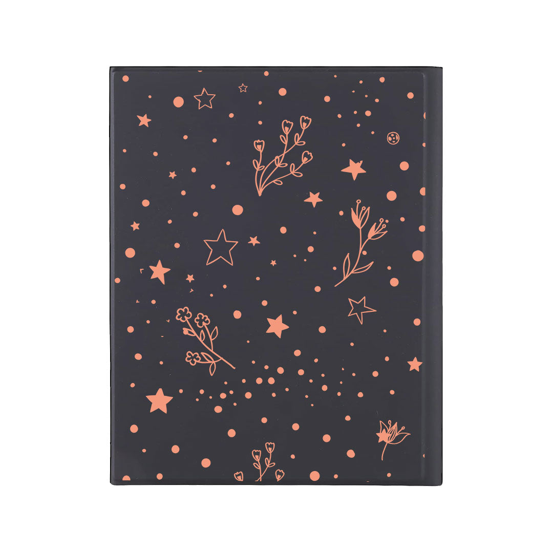 iPad / Android Tab Wireless Keyboard Flipcover - Coral Constellation
