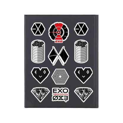 iPad / Android Tab Wireless Keyboard Flipcover - EXO Sticker Pack