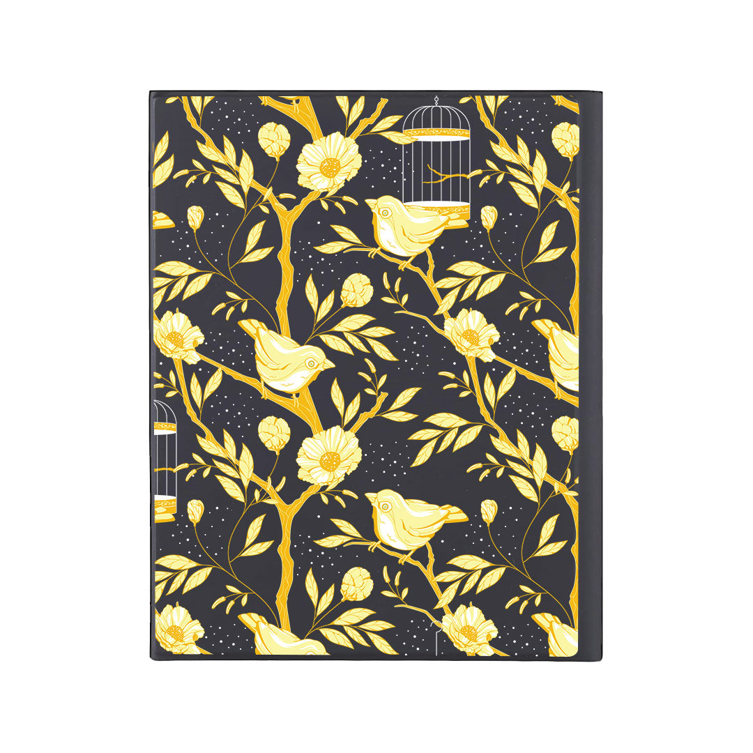 iPad / Android Tab Wireless Keyboard Flipcover - Lovebird Monochrome 2.0