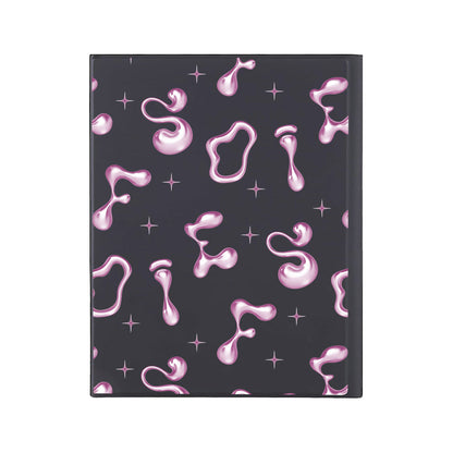 iPad / Android Tab Wireless Keyboard Flipcover - Pink Chrome Monogram