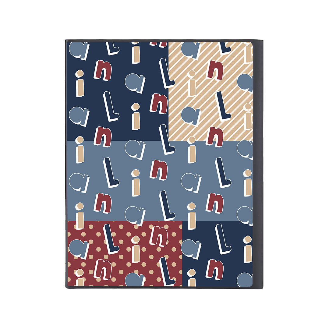 iPad / Android Tab Wireless Keyboard Flipcover - Abstract Monogram 3.0