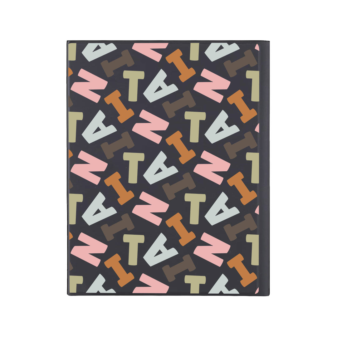 iPad / Android Tab Wireless Keyboard Flipcover - Scattered Monogram 4.0