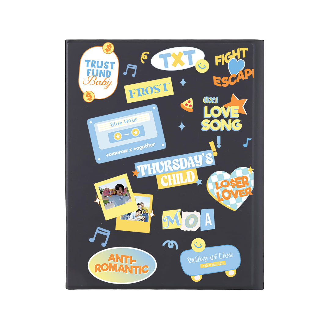 iPad / Android Tab Wireless Keyboard Flipcover - TXT Sticker Pack