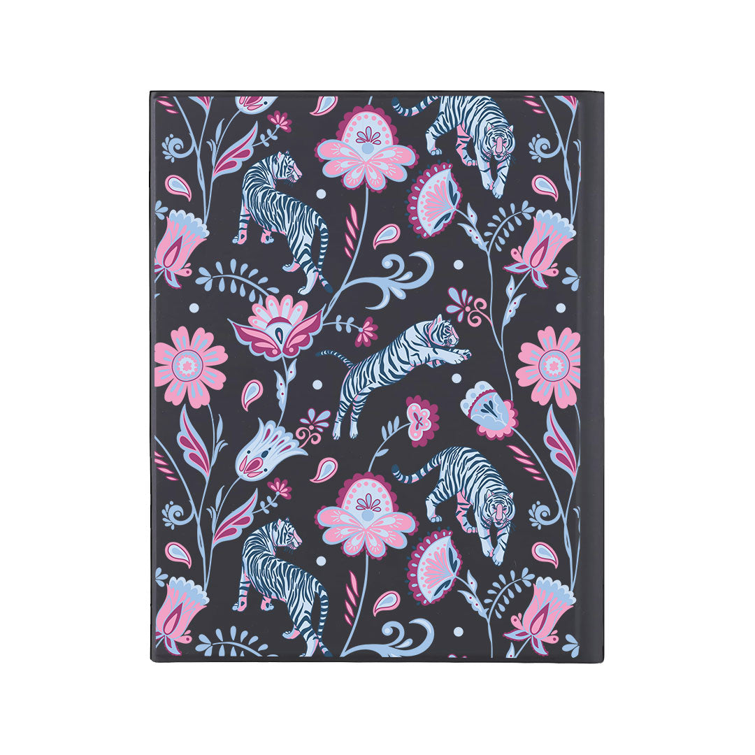 iPad / Android Tab Wireless Keyboard Flipcover - Tiger & Floral 3.0