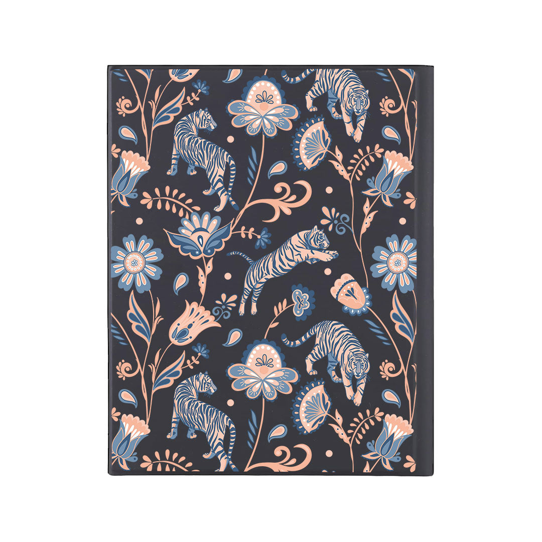 iPad / Android Tab Wireless Keyboard Flipcover - Tiger & Floral 5.0