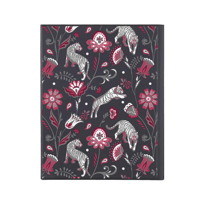 iPad / Android Tab Wireless Keyboard Flipcover - Tiger & Floral 6.0