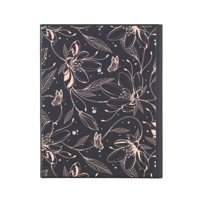 iPad / Android Tab Wireless Keyboard Flipcover - Sketchy Flower & Butterfly 1.0