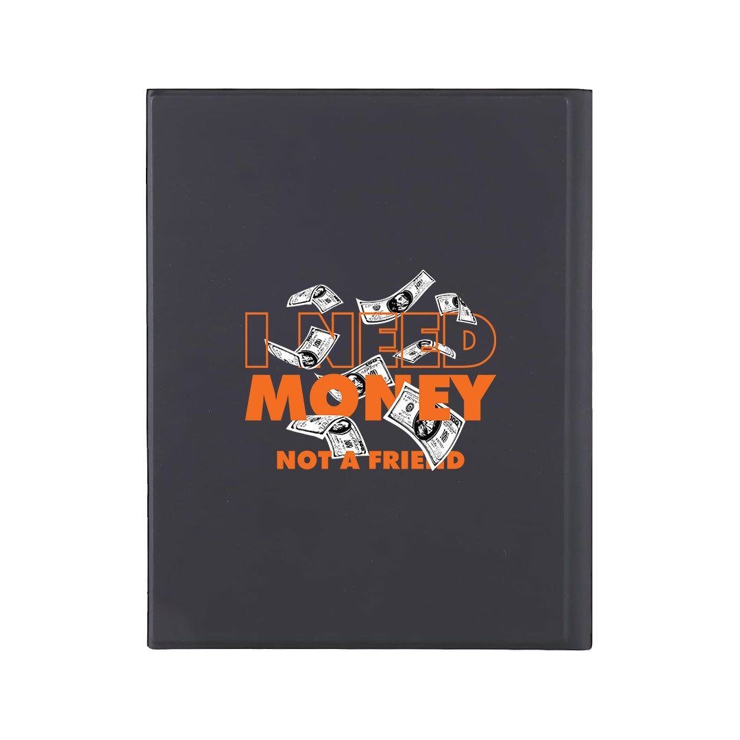 iPad / Android Tab Wireless Keyboard Flipcover - Money better than Friend