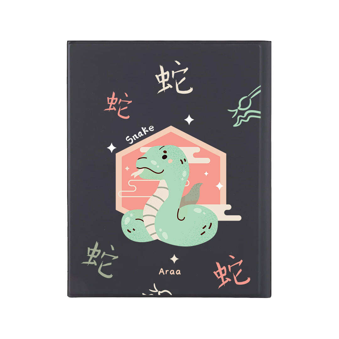 iPad / Android Tab Wireless Keyboard Flipcover - Snake (Chinese Zodiac / Shio)