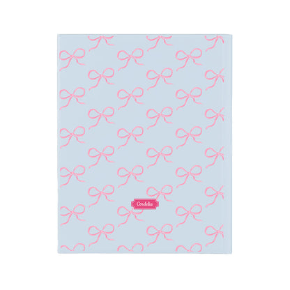 iPad / Android Tab Wireless Keyboard Flipcover - Coquette Pink Bow