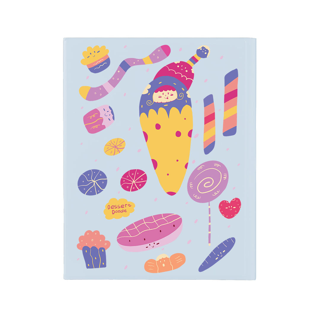 iPad / Android Tab Wireless Keyboard Flipcover - Dessert Doodle