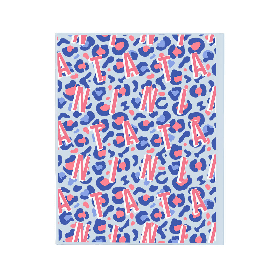 iPad / Android Tab Wireless Keyboard Flipcover - Leopard Monogram 1.0